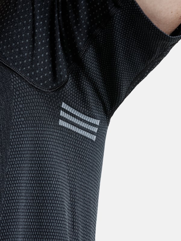 X-BIONIC Xceed Run Shirt - Avancerad kortärmad löpartröja för män, optimal termoreglering och fukttransport i storlek XL