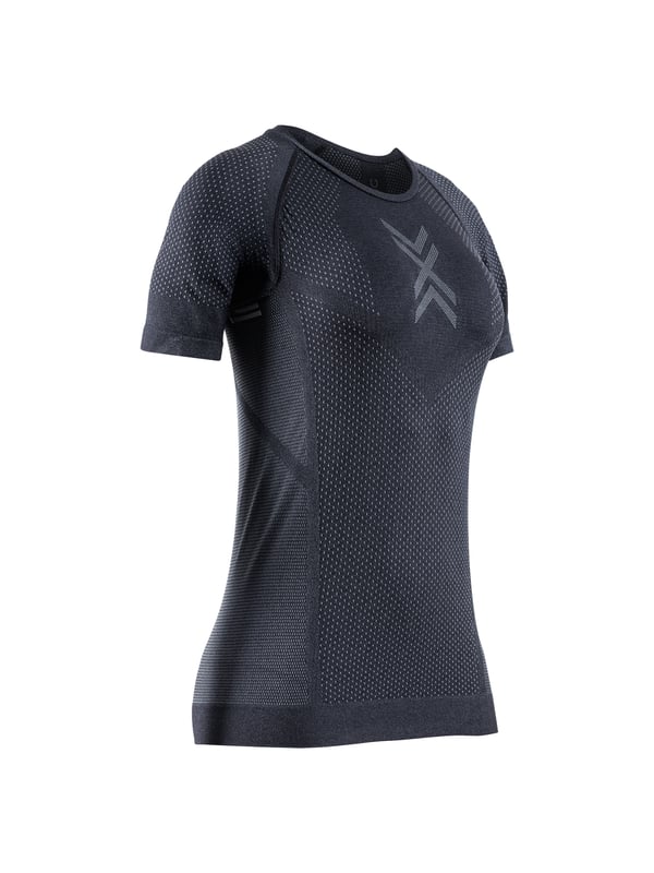 X-Bionic Xceed Run Shirt korta ärmar dam löpartröja med adaptiv kylning och fukthantering, storlek XL