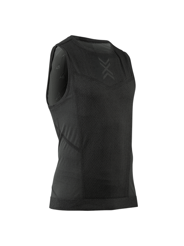 X-Bionic Xceed Run linne för män med HygroDiffuser och VectorSphere teknologi, X Black/Rhino Grey, L