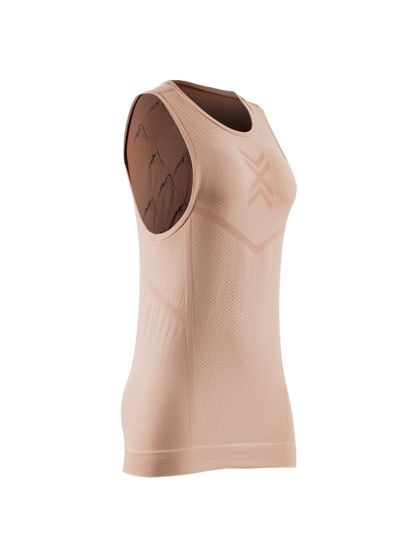 X-BIONIC Xceed Run Funktionellt löparlinne för kvinnor med avancerad termoregleringsteknik, Fresh Peach/Dusty Rose, storlek S