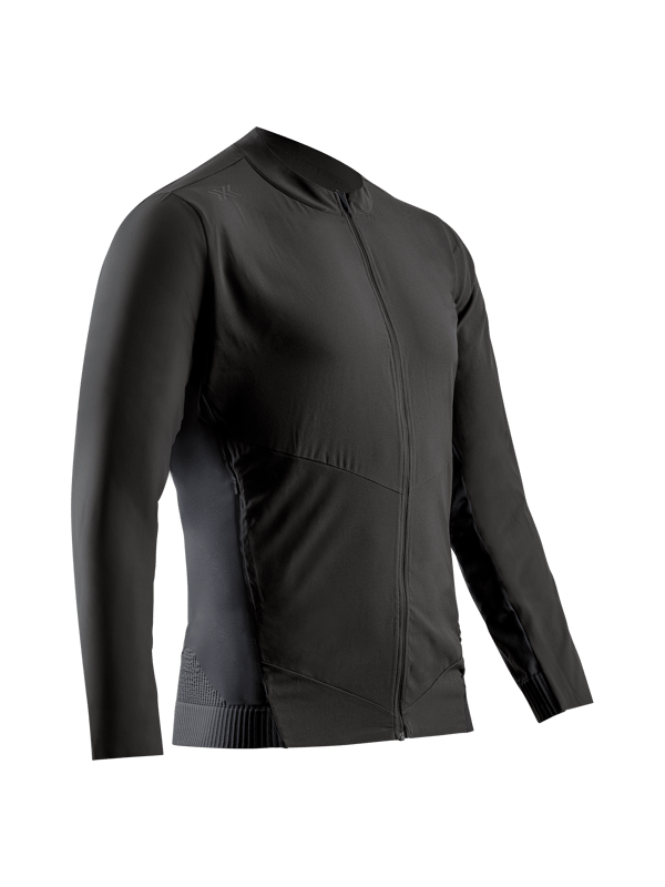 X-BIONIC X-Ential Hybrid Herrjacka - Ultimat högpresterande vindjacka med avancerade värmande 3D-strukturer, säkra fickor med dragkedja för utomhussporter och äventyr - X Black, XL X-BIONIC X-Ential Hybrid Herrjacka - Ultimat högpresterande vindjacka med avancerade värmande 3D-strukturer, säkra fickor med dragkedja för utomhussporter och äventyr - X Black, XL