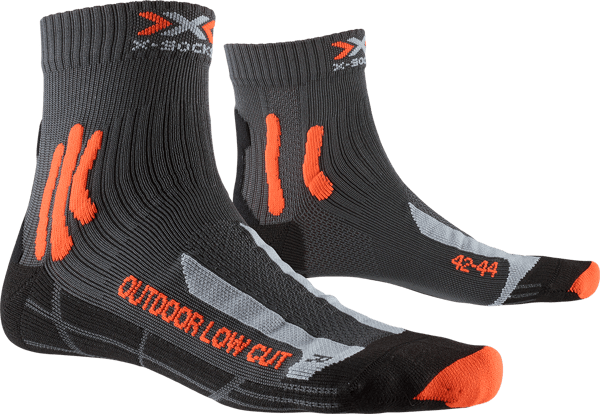 X-SOCKS Trek Outdoor Low Cut vandringsstrumpor - tekniska och bekväma strumpor för vandring i storlek 45-47