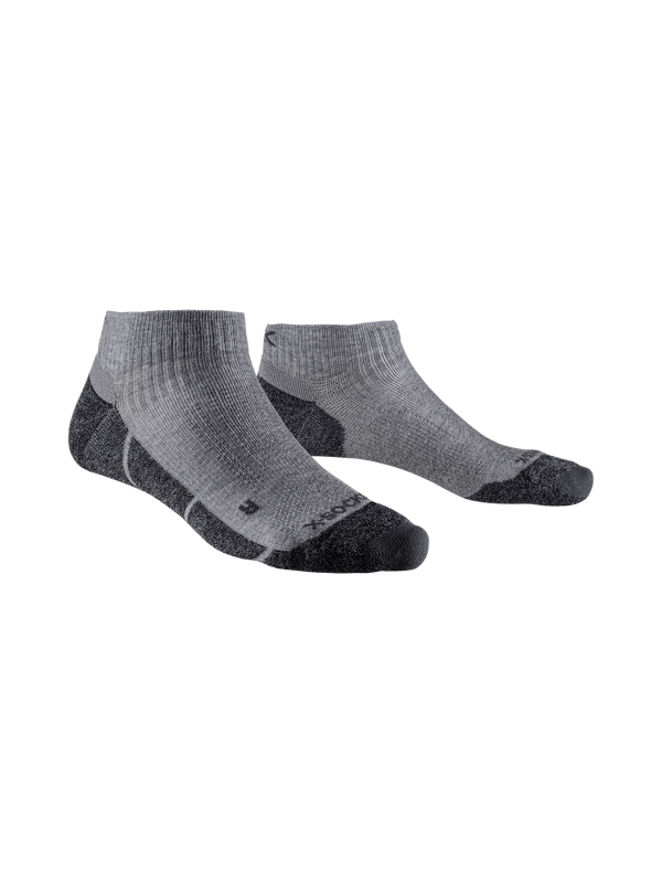 Core Natural Low Cut Atletiska Strumpor för Löpning och Träning - Andningsbar Design i Arctic White/Pearl Grey (Storlek 39-41)