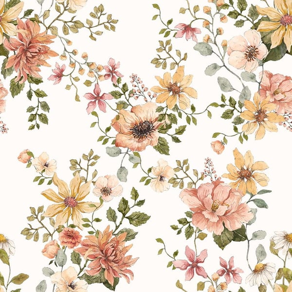 Samiboo Bamboo Vintage Bloom solmiohuivi bambuuta