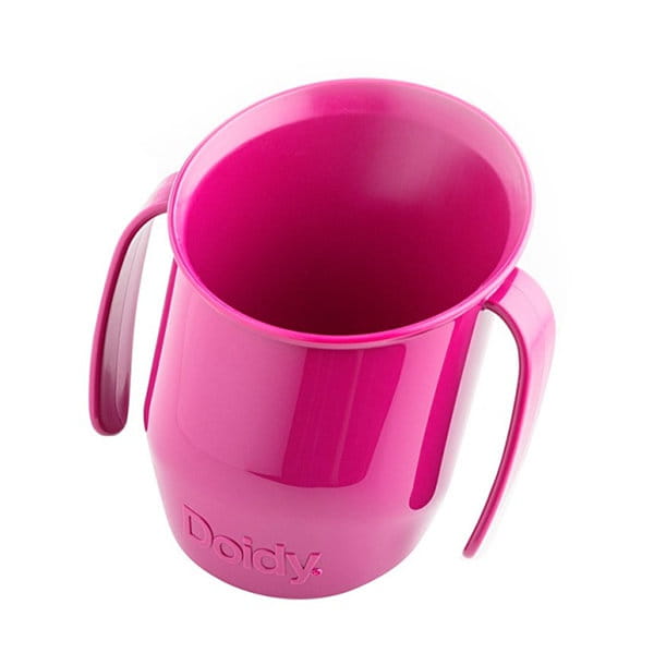 Fuchsia kopp och Doidy kopp