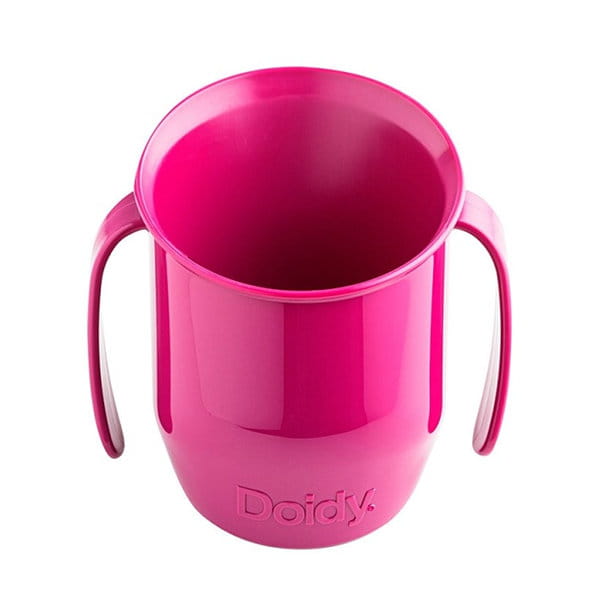 Fuchsia kopp och Doidy kopp