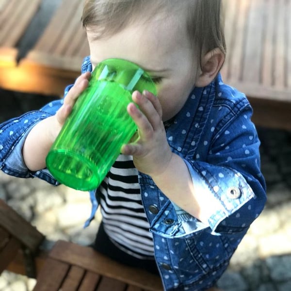 Green Reflo Smart Cup pilkontava harjoittelukuppi vihreä