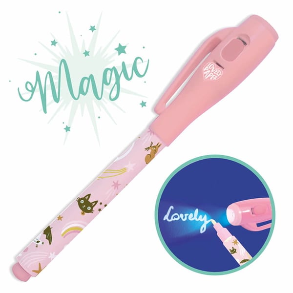 Djeco Lucille loihtotaikuuskynä vaaleanpunainen