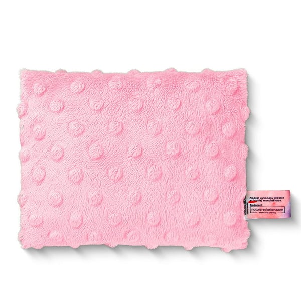 Cherrypad Minky kuumavesiämpäri vaaleanpunainen koristekilvillä