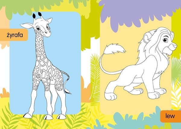 Djur målarbok