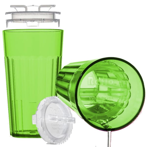 Green Reflo Smart Cup pilkontava harjoittelukuppi vihreä