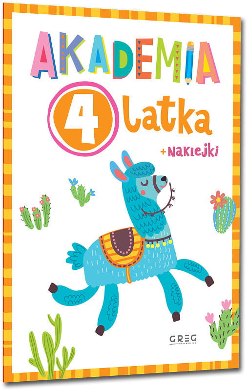 Greg 4-årig akademi-klistermärkesbok
