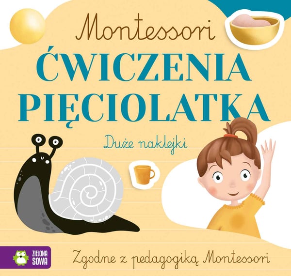 Zielona Sowa Montessoriövningar för en femåring