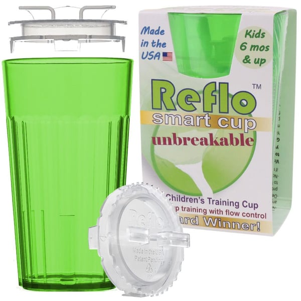 Green Reflo Smart Cup pilkontava harjoittelukuppi vihreä