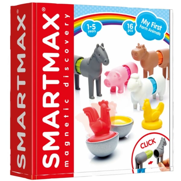 SmartMax magnetiska djur - Mina första bondgårdsdjur 1+ SmartMax magnetiska djur - Mina första bondgårdsdjur 1+