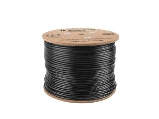 Lanberg UTP-kabel Cat. 6 305m udendørs CU-ledning sort