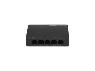 Hallitsematon kytkin Lanberg DSP2-1005-12V 5-porttinen 1000Mb/s pöytätietokoneelle 12V