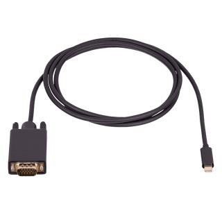 Akyga AK-AV-17 USB C - VGA-adapterkabel 1,8m svart