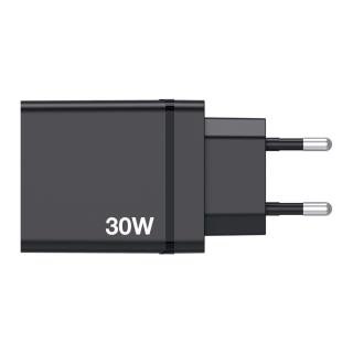 Verbatim vægoplader 1xUSB-C PD 20W 1xUSB-A QC 3.0 2xUSB-A 10W EU sort