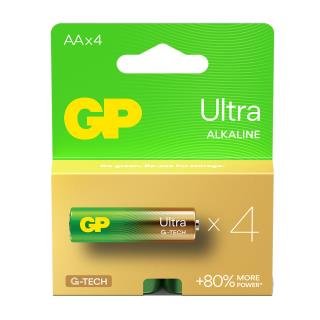 AA / LR6 GP Ultra Alkaline G-tech -alkaliparisto - 4 kpl