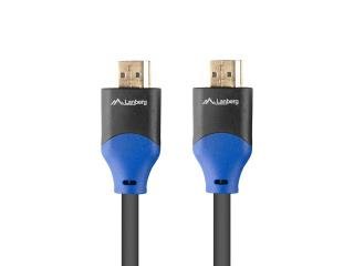 Lanberg M/M v2.0 4K HDMI-kabel i full koppar, 3m, svart låda