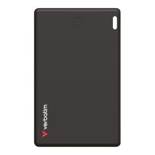 Verbatim My Finder Card myfcr-01B Bluetooth NFC Locator Applelle, musta