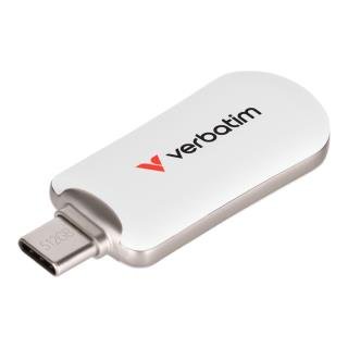 Verbatim Plectra 512GB USB-C 3.0 Pendrive valkoinen