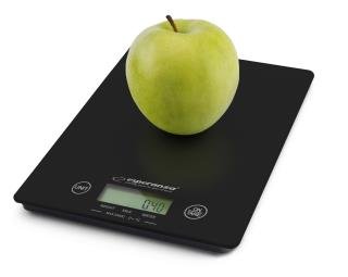 Esperanza "Citron" elektronisk køkkenvægt, sort