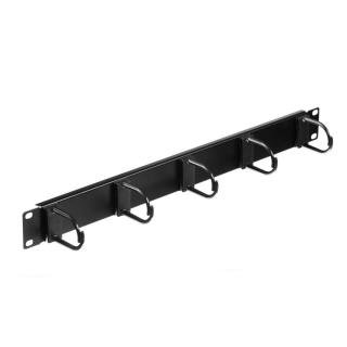 19''/1U kabelorganisatör - svart Netrack
