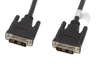 Lanberg DVI-D (18+1) M/M 1,8m Sort DVI-kabel