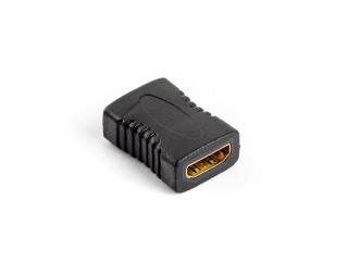 Lanberg AD-0018-BK adapter hdmi-A (hun) -> hdmi-A (hun) fatning sort