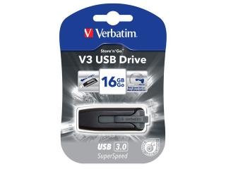 Verbatim Store 'n' Go V3 USB-nøgle 16 GB USB 3.0 sort