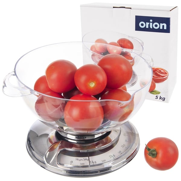 Mekaaninen keittokouluvaaka maljalla 5 kg