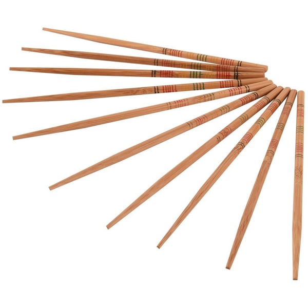 Bambu sushi ätpinnar 22,5 cm 10 st.