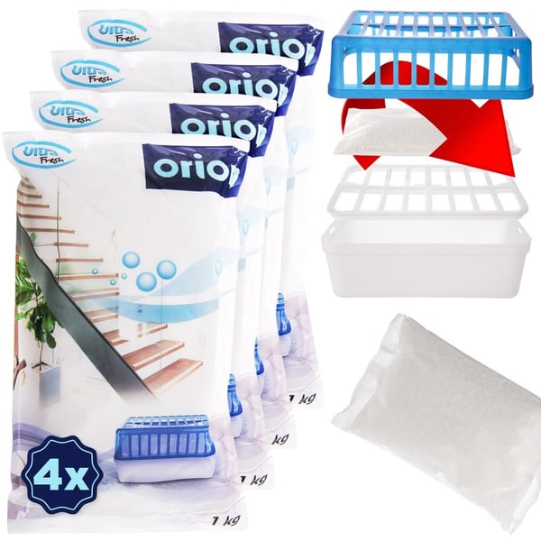 Refill til fugtabsorberer granulat ULTRA FRESH 1 kg 4 stk.