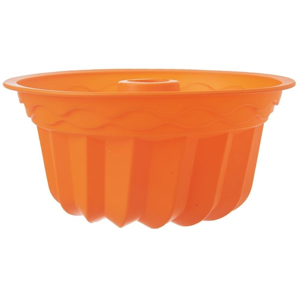 Oranssi silikoninen bundtmuotti SILLINIE 23,5 cm