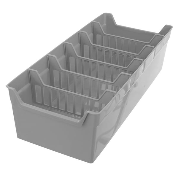 Grå organizer til krydderier 30x13x8 cm