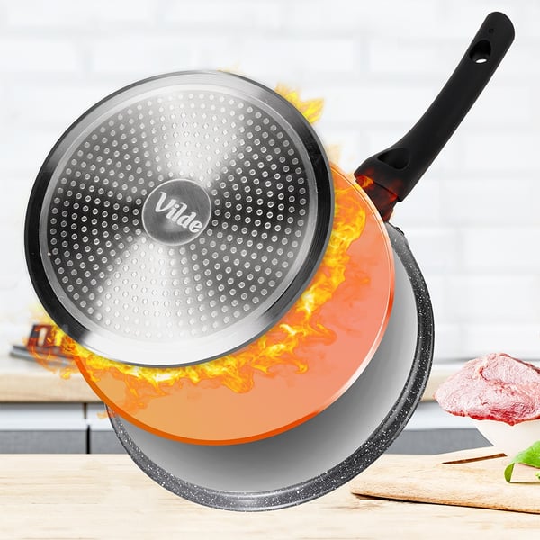 Granitpande til pandekager BLACK LINE 26 cm