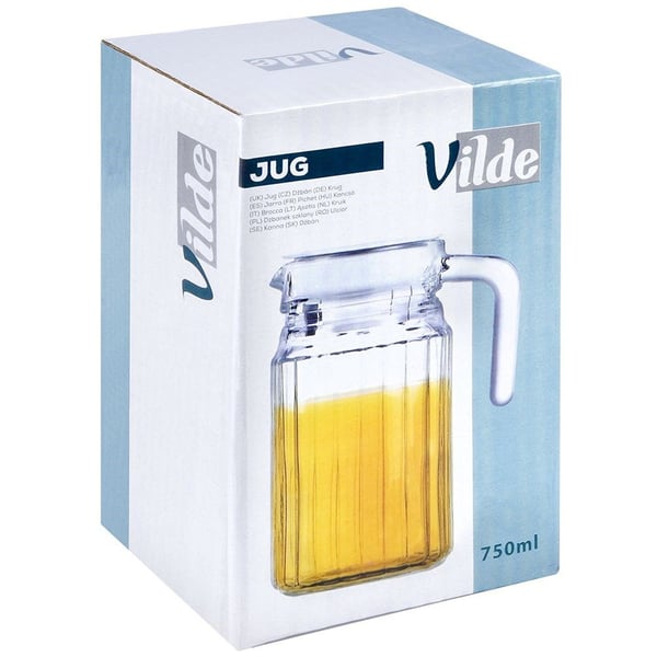 Lasinen kannu kannellinen 650 ml