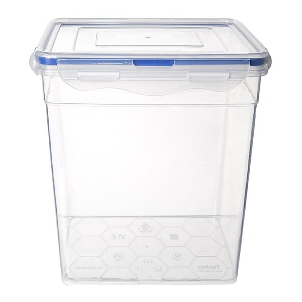 Matbehållare med lock och försegling 3 l