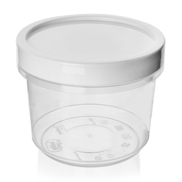 Matbehållare med tätning och skruvlock för soppa 560 ml