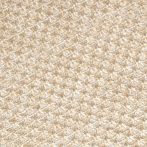 Bordmåtte beige gylden 45x30 cm