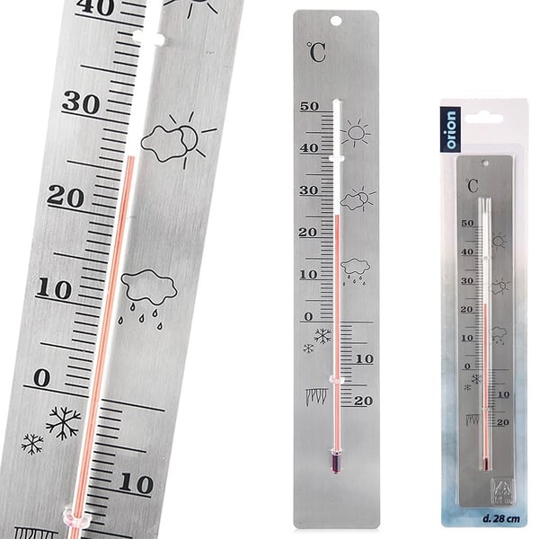 Yleinen ruostumaton teräs lämpömittari 28 cm