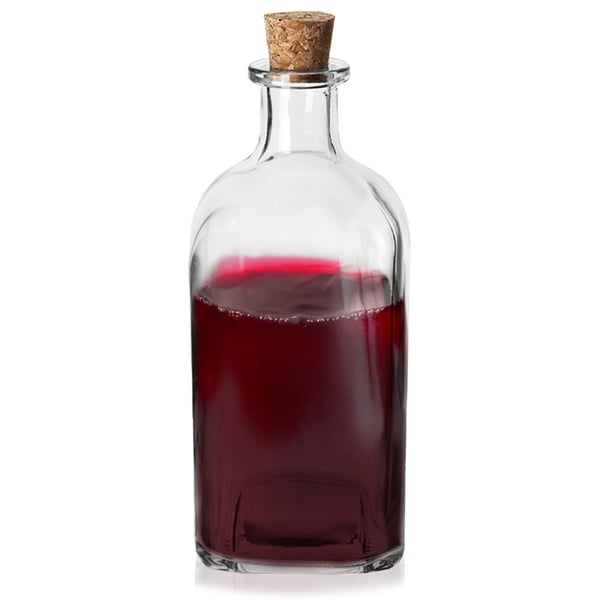 Glasflaska med kork 530 ml