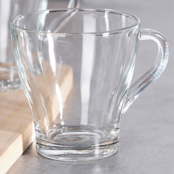 Kaffe- og teglas med kande og infuser 250 ml / 1,5 l, 7 stk.