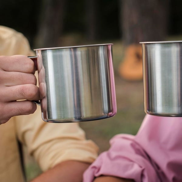 Stålturistmugg 450 ml