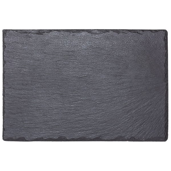 Kivinen suorakulmainen tarjotin 30x20cm 4 kpl