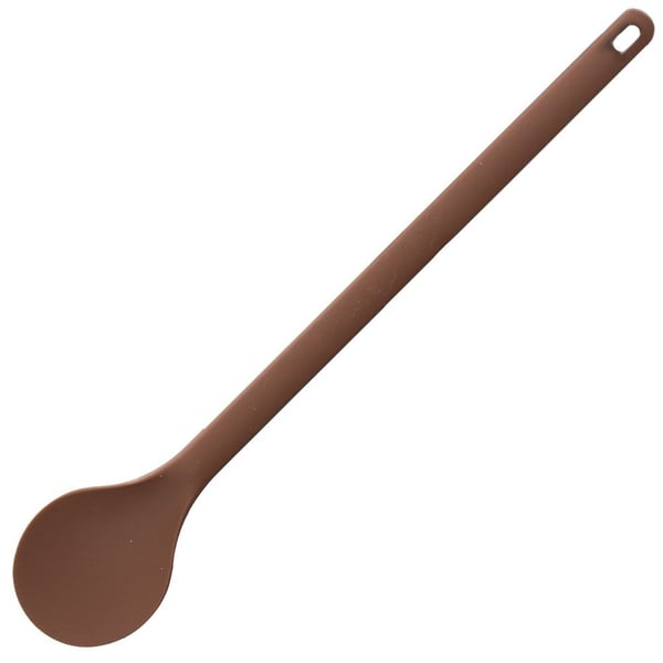 Brun silikone køkkenspatel SILLINIE 28 cm
