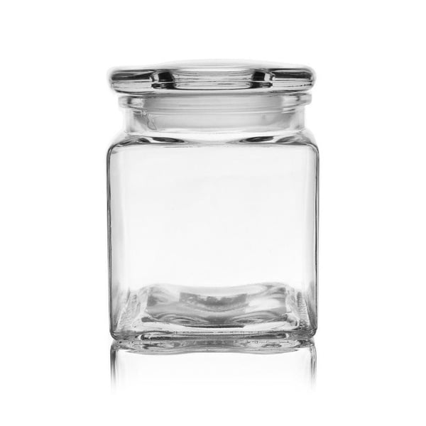 Neliö lasinen ruoka-astia 950 ml