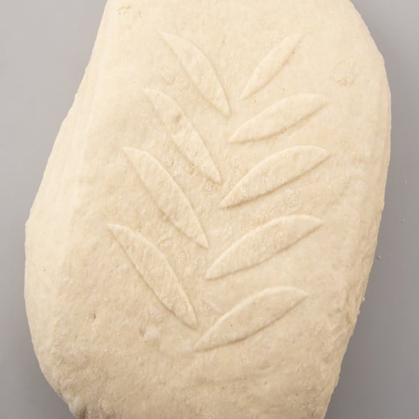 Rottinki-leivän kohotuskori 1,5 kg / 32x15x9 cm